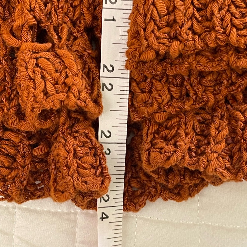 Free People Crotchet Top color Rust in size Small - Picture 11 of 11